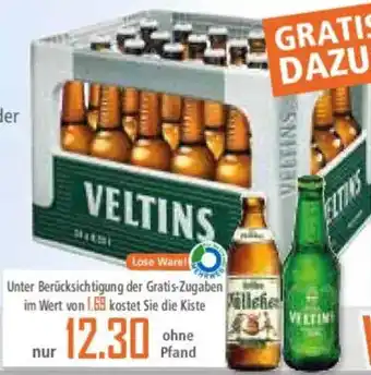 Klaas und Kock Veltins Angebot