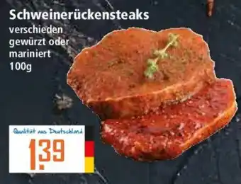Klaas und Kock Schweinerückensteaks Angebot