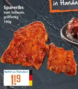 Klaas und Kock Spareribs vom Schwein Angebot