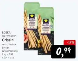 KONSUM EDEKA Herzstücke Grissini Angebot