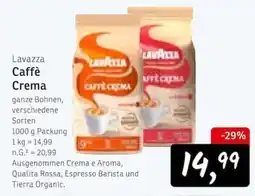 KONSUM Lavazza Caffè Crema Angebot