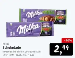 KONSUM Milka Schokolade Angebot