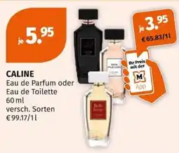 Müller CALINE Eau de Parfum oder Eau de Toilette Angebot