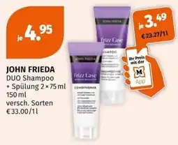 Müller JOHN FRIEDA DUO Shampoo Angebot