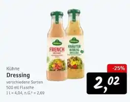 KONSUM Kühne Dressing Angebot