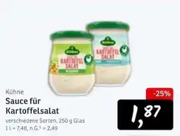 KONSUM Kühne Sauce für Kartoffelsalat Angebot