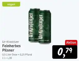 KONSUM Ur-Krostitzer Feinherbes Pilsner Angebot