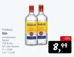 KONSUM Finsbury Gin Angebot