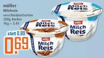 Klaas und Kock müller Milchreis Angebot