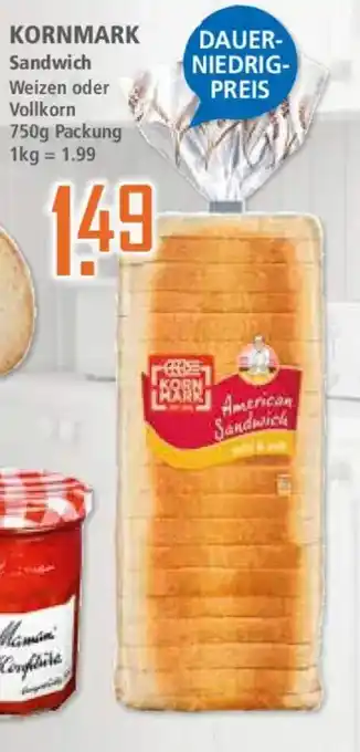 Klaas und Kock KORNMARK Sandwich Angebot