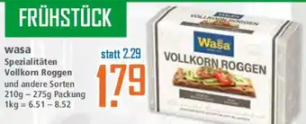 Klaas und Kock Wasa Vollkorn Roggen Angebot