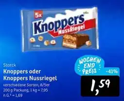 KONSUM Storck Knoppers Nussriegel Angebot