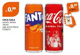 Müller COCA-COLA versch. Sorten Angebot