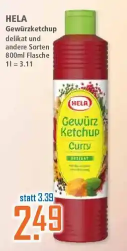 Klaas und Kock HELA Gewürzketchup Curry Angebot