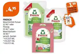 Müller Frosch Waschmittel Angebot