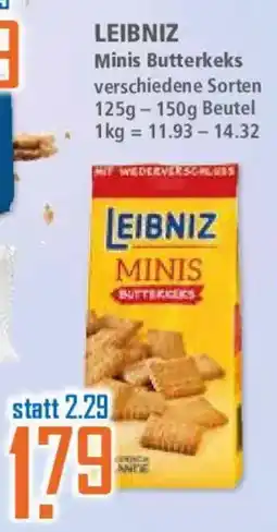 Klaas und Kock LEIBNIZ Minis Butterkeks Angebot