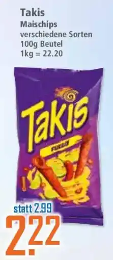 Klaas und Kock Takis Maischips Angebot