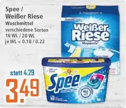 Klaas und Kock Spee / Weißer Riese Waschmittel Angebot