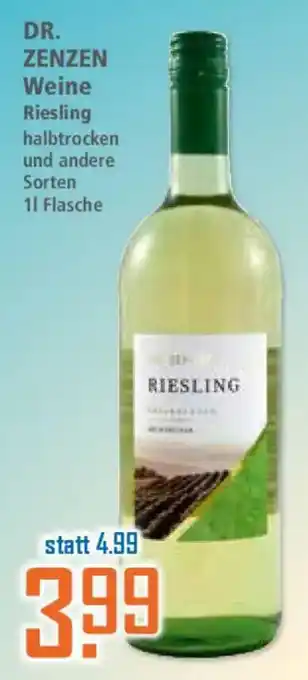 Klaas und Kock DR. ZENZEN Weine Riesling Angebot