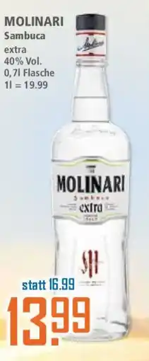 Klaas und Kock MOLINARI Sambuca extra Angebot