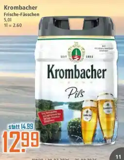Klaas und Kock Krombacher Frische-Fässchen Angebot