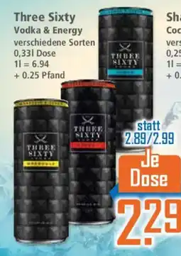 Klaas und Kock Three Sixty Vodka & Energy Angebot