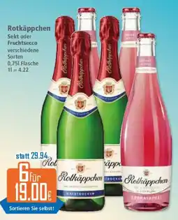 Klaas und Kock Rotkäppchen Sekt oder Fruchtsecco Angebot