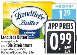 Edeka Landliebe Butter oder Die Streichzarte Angebot