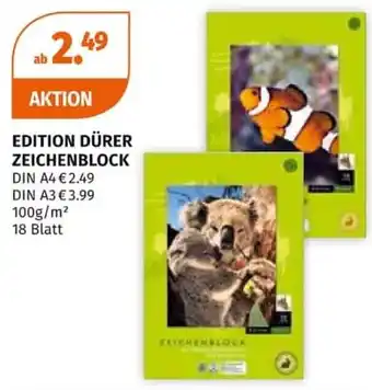 Müller EDITION DÜRER ZEICHENBLOCK Angebot