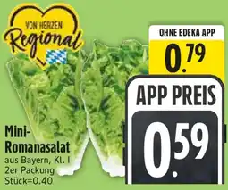 Edeka Mini Romanasalat Angebot
