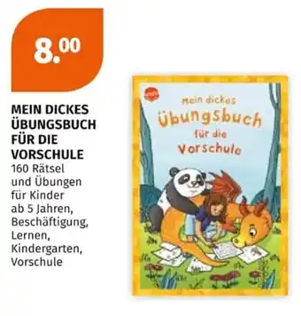 Müller Mein dickes Übungsbuch für die Vorschule Angebot