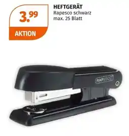 Müller HEFTGERÄT Rapesco schwarz Angebot