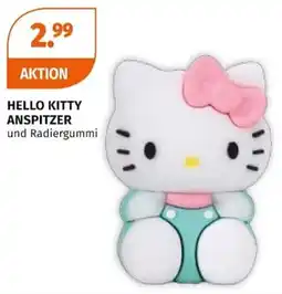 Müller HELLO KITTY ANSPITZER und Radiergummi Angebot