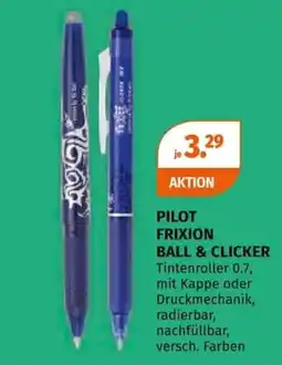 Müller PILOT FRIXION BALL & CLICKER Angebot