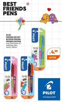 Müller PILOT FRIXION 2ER SET BLISTER FRIXION FRIENDS EDITION Angebot