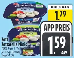 Edeka Zott Zottarella Minis Angebot