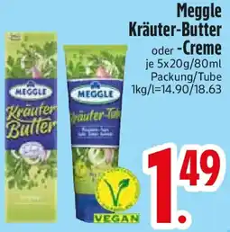 Edeka Meggle Kräuter-Butter oder Creme Angebot