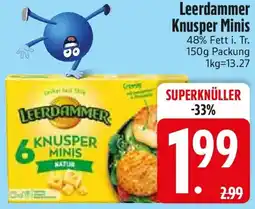 Edeka Leerdammer Knusper Minis Angebot