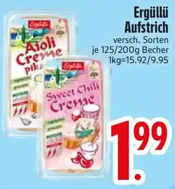 Edeka Ergüllü Aufstrich Angebot