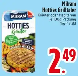 Edeka Milram Hotties Grilltaler Angebot