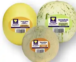 Scheck-in-Center Edeka Herzstücke Cantaloupe-Melonen Gwanipa Angebot