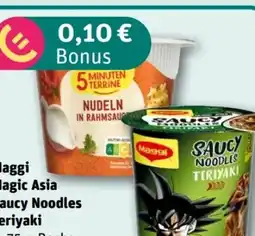 REWE Center Maggi Magic Asia Saucy Noodles Teriyaki Angebot