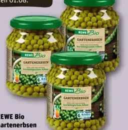 REWE Center Rewe Bio Gartenerbsen Angebot