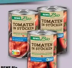 REWE Center Rewe Bio Tomaten in Stücken Angebot