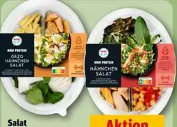 REWE Center Rewe to go Salat Hähnchen High Protein Angebot
