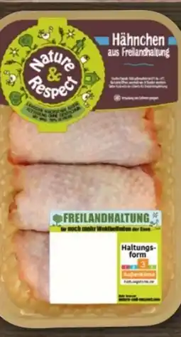 REWE Center Nature & Respect Freiland-Hähnchen-Innenfilets Angebot