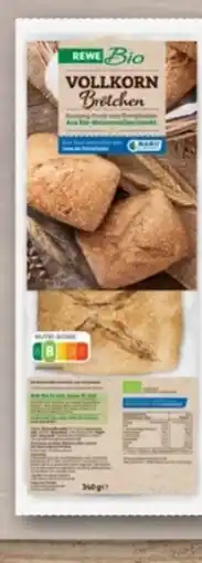 REWE Center Rewe Bio Vollkorn Brötchen Angebot