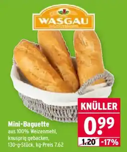 Wasgau WASGAU Mini-Baguette Angebot