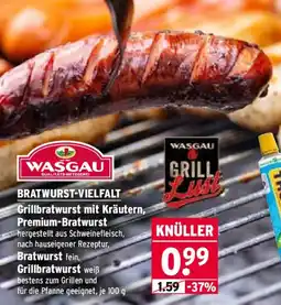 Wasgau WASGAU Grillbratwurst mit Kräutern Angebot