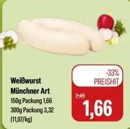 Feneberg Weißwurst Münchner Art Angebot